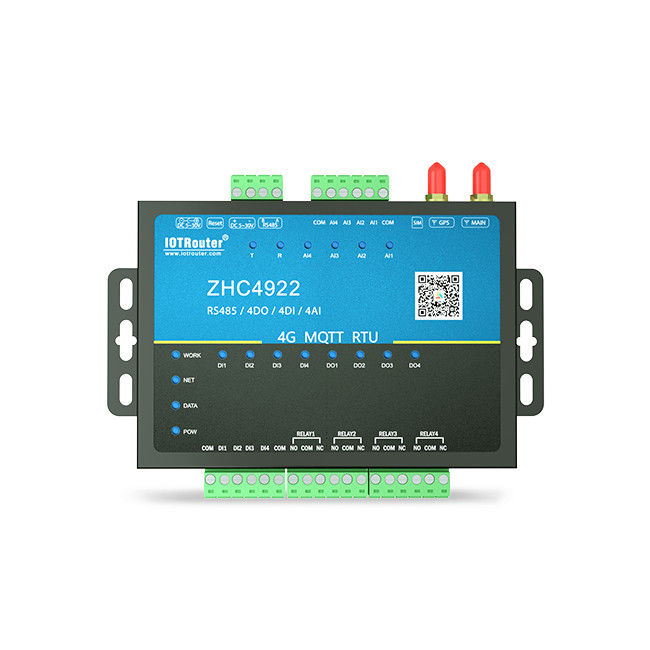 4 20mA Rtu Remote Terminal Unit Relay Control Data Receiver For Sensors ZHC4922